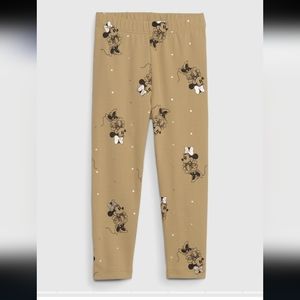 NWT BABY GAP/Disney leggings with shiny Minnie Mouse in size 18-24 month…